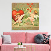 Toile Amours de Cupidons Antiques de la Saint-Valentin (Insitu(Salon))