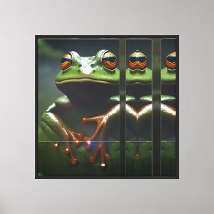 Toile Amphibiens I Ken Gage Art