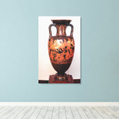 Toile Amphora à silhouette rouge (Insitu (Plancher de Bois))