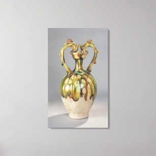 Toile Amphora avec des poignées sous forme de dragon