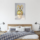 Toile Amphora avec poignées en forme de dragon (Insitu(Chambre))