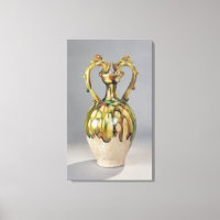 Amphora avec poignées en forme de dragon