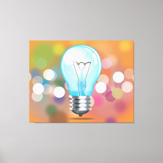 Toile Ampoule à incandescence (Recto)