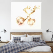 Toile Ampoules d'ail 2005 (Insitu(Chambre))