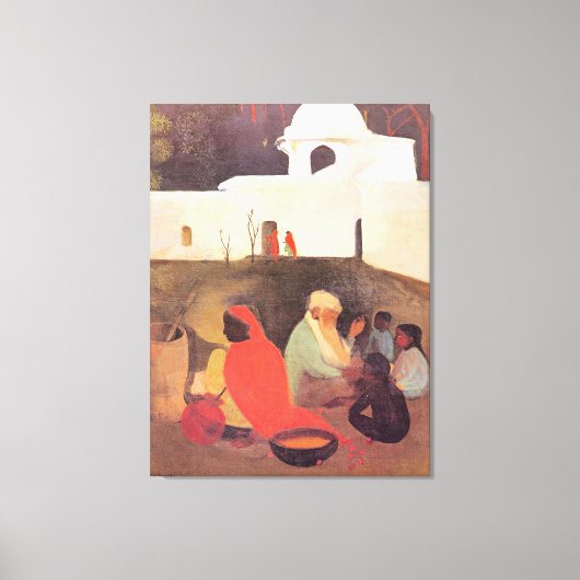 Toile Amrita Sher-Gil - Ancienne conteuse, art (Recto)