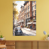 Toile Amsterdam aquarelle (Insitu(Salon))