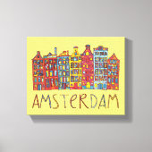 Toile Amsterdam En Mosaïque (Recto)