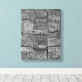 Toile Amulette cabaliste (Insitu (Plancher de Bois))