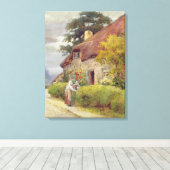 Toile An evening gossip (Insitu (Plancher de Bois))