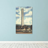 Toile Anaconda, Montana - Fonderie de Washoe (Insitu (Plancher de Bois))