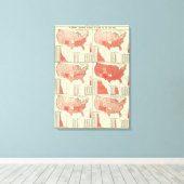 Toile analphabétisme depuis plus de 10 ans (Insitu (Plancher de Bois))