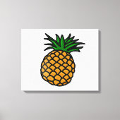 Toile Ananas hawaïen (Recto)