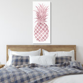 Toile Ananas rose (Insitu(Chambre))