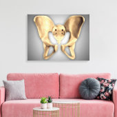 Toile Anatomie De L'Os Pelvique Humain 2 (Insitu(Salon))