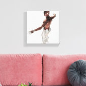 Toile Anatomie Des Muscles Masculins Dans Le Corps Supér (Insitu(Salon))