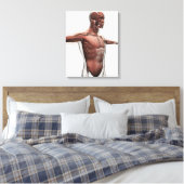 Toile Anatomie Des Muscles Masculins Dans Le Corps Supér (Insitu(Chambre))
