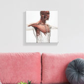 Toile Anatomie Des Muscles Masculins Dans Le Corps Supér (Insitu(Salon))