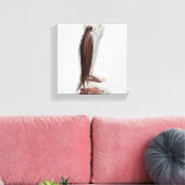 Toile Anatomie Musculaire Masculine Des Jambes Humaines, (Insitu(Salon))