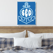 Toile Anchor and the Sea (Insitu(Chambre))