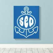 Toile Anchor and the Sea (Insitu (Plancher de Bois))