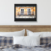 Toile Ancien balcon, Limassol, affiche chypriote (Insitu(Chambre))