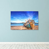 Toile Ancien point de livraison bloqué Reyes, CA (Insitu (Plancher de Bois))