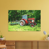 Toile Ancien tracteur international (Insitu(Salon))