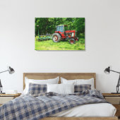 Toile Ancien tracteur international (Insitu(Chambre))