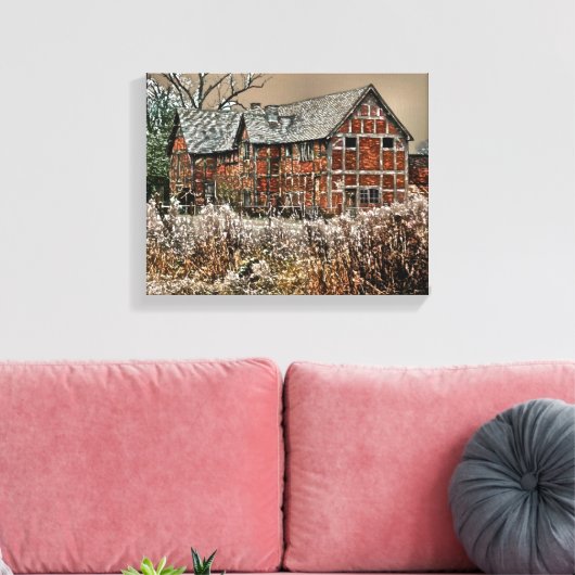 TOILE ANCIENNE ANGLETERRE (Insitu(Salon))