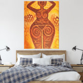 Toile Ancienne déesse de la fertilité (Insitu(Chambre))