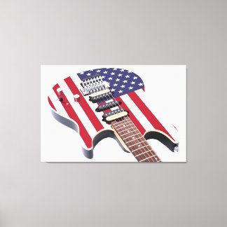 Toile ANCIENNE GLOIRE GUITARE ÉLECTRIQUE 32x48