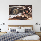 Toile Ancienne mode Vintage temps art mur (Insitu(Chambre))