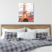 Toile Ancienne Nouvelle-Angleterre (Insitu(Chambre))