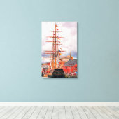 Toile Ancienne Nouvelle-Angleterre (Insitu (Plancher de Bois))