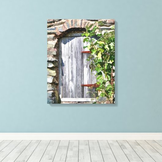 TOILE ANCIENNE PORTE DE GAIN (Insitu (Plancher de Bois))