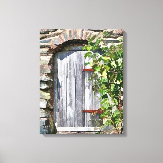 TOILE ANCIENNE PORTE DE GAIN (Recto)