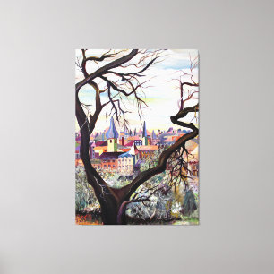 Toile Ancienne Provence française dans les médias mixtes