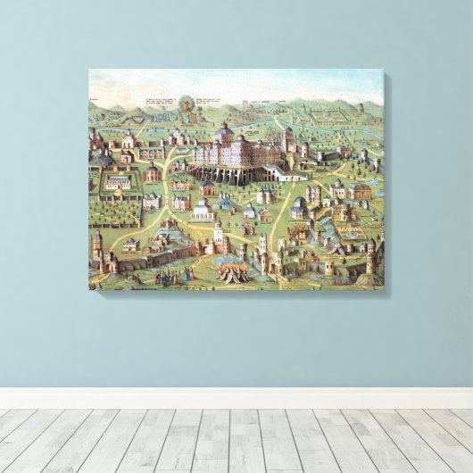 TOILE ANCIENT JÉRUSALEM (Insitu (Plancher de Bois))