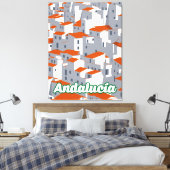 Toile Andalucie 3 (Insitu(Chambre))