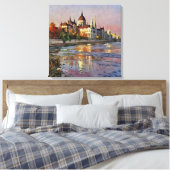 Toile Anders Artistry"Coucher de soleil sur Budapest" (Insitu(Chambre))