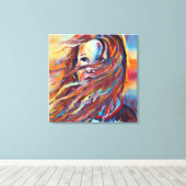 Toile Anders Artistry* En attente*Aquarelle impressionna (Insitu (Plancher de Bois))