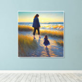 Toile Anders Artistry* Mère et Fille * (Insitu (Plancher de Bois))