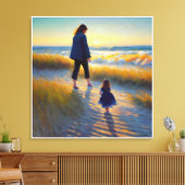 Toile Anders Artistry* Mère et Fille * (Insitu(Salon))