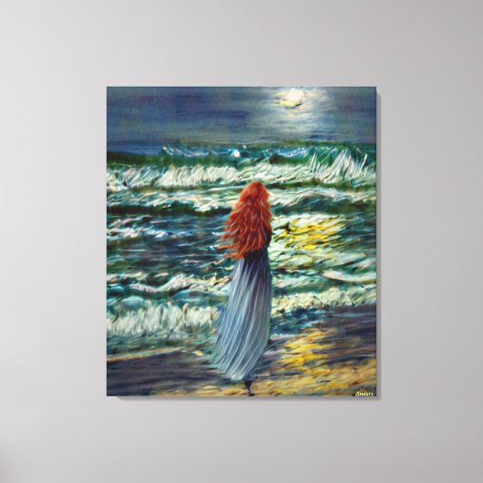 Toile Anders Artistry* Se Promenant Au Feu De Lune* (Recto)