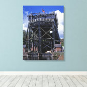 Toile Anderton Lift Cheshire Angleterre (Insitu (Plancher de Bois))