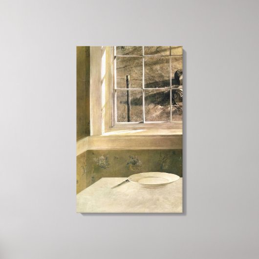 Toile Andrew Wyeth - GROUNDHOG DAY (Recto)