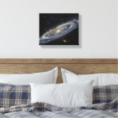 Toile Andromède galaxie laiteuse façon cosmos univers (Insitu(Chambre))