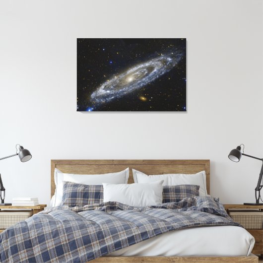 Toile Andromède galaxie laiteuse façon cosmos univers (Insitu(Chambre))