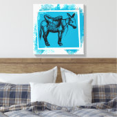 Toile âne (Insitu(Chambre))