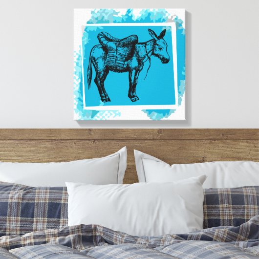 Toile âne (Insitu(Chambre))